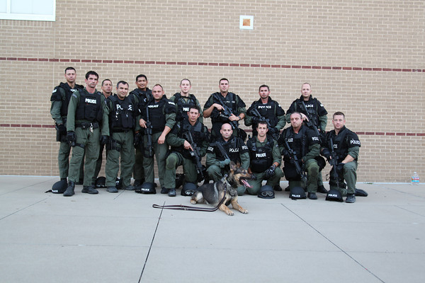 McKinney Texas SWAT team annual training photo August 2010 full tactical gear K9 law enforcement active shooter response Chris Grollnek active shooter prevention expert aspppro.com history cannot be ignored