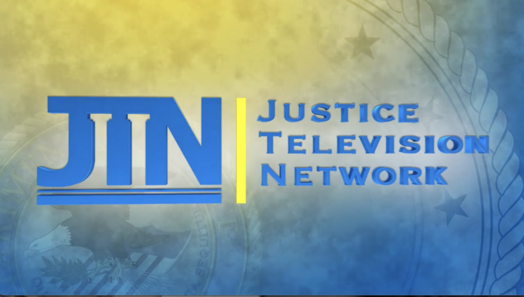 Justice Television Network logo, the broadcast network featuring the Active Shooter Prevention Project and Chris Grollnek